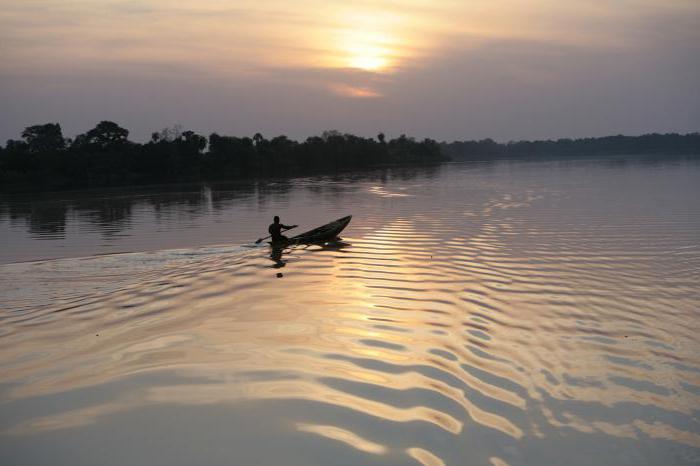 Η Γκάμπια. Ποταμός, παραπόταμοι 